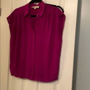 Loft short sleeve blouse